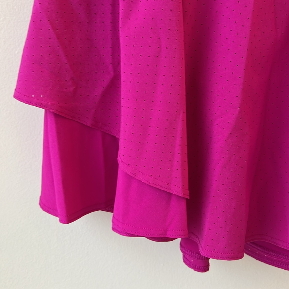 Lululemon Court Rival Skirt Size 6 Long in Perforated Purple Highlight - Picture 4 of 4